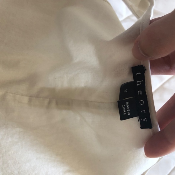 THEORY Aline zip front leather braid belt - Picture 8 of 12